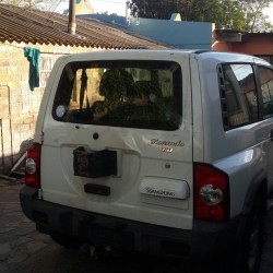 Ssangyong Korando rear screen